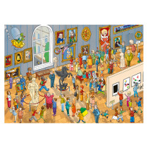 " ФРЕЯ" Пазл. Премиальная коллекция 2000 элемент. TOP- PZL- 2000/ 07 День в музее