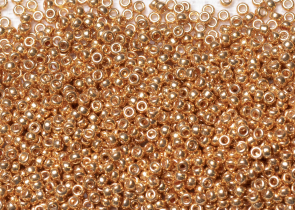 Бисер Япония MIYUKI Seed Beads 15/0 5г 1053 оцинкованное желтое золото