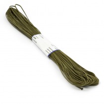 Тесьма отделочная сутаж (шнур отделочный) 1.8 мм х 20 м 886016 / хаки