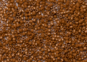 Бисер Япония MIYUKI Delica цилиндрический 11/0 5 г DB2109 сиенна непрозрачный прочное покрытие