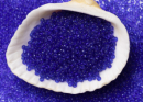 Бисер Япония MIYUKI Seed Beads 15/0 5г 0151 кобальт прозрачный